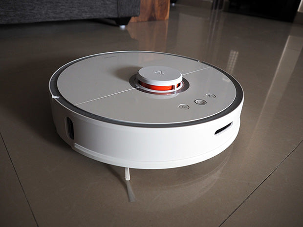 Roborock at tile floor