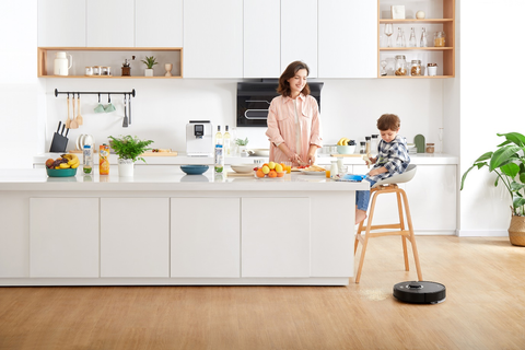 Roborock Q7 Max+ Robot Vacuum cleaning the Floor